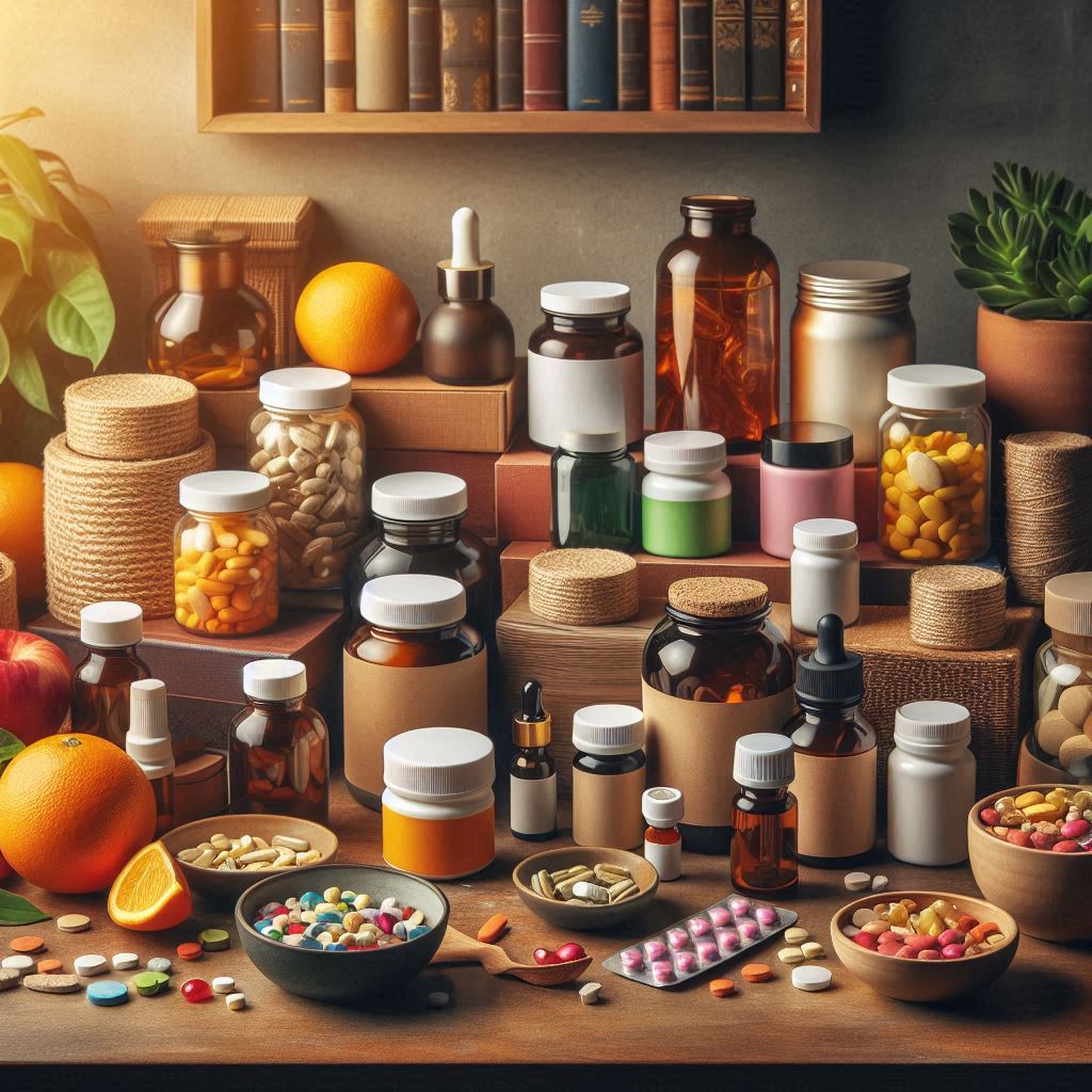 médicaments sur une table
